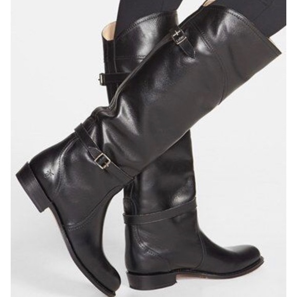 Frye Shoes - Frye Black Phillip Tall Riding Boots